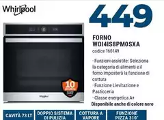 Whirlpool - Forno WOI4IS8PM0SXA Whirlpool - Forno WOI4IS8PM0SXA