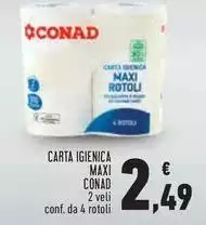 Conad - Carta Igienica Maxi Conad - Carta Igienica Maxi