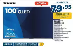 Hisense - Smart Tv 100E7S Pro Hisense - Smart Tv 100E7S Pro