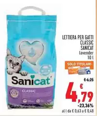 Sanicat - Lettiera Per Gatti Classic Sanicat - Lettiera Per Gatti Classic