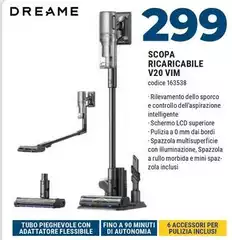 Dreame - Scopa Ricaricarile V20 VIM Dreame - Scopa Ricaricarile V20 VIM