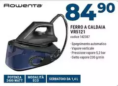 Rowenta - Ferro A Caldaia VR5121