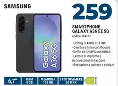 Samsung - Smartphone Galaxy A36 EE 5G Samsung - Smartphone Galaxy A36 EE 5G