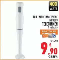 Telefunken - Frullatore Immersione M09509 Telefunken - Frullatore Immersione M09509