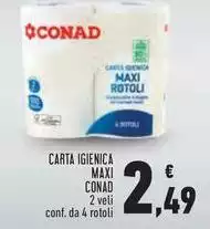 Conad - Carta Igienica Maxi