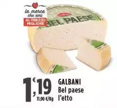 Galbani - Bel Paese Galbani - Bel Paese