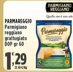 Parmareggio - Parmigiano Reggiano Grattugiato DOP Parmareggio - Parmigiano Reggiano Grattugiato DOP