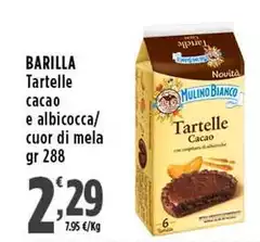 Barilla - Tartelle Cacao E Albicocca Barilla - Tartelle Cacao E Albicocca