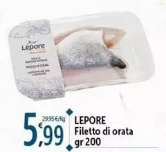 Lepore - Filetto Di Orata Lepore - Filetto Di Orata