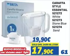 Brita - Caraffa Style Essential 521272 Brita - Caraffa Style Essential 521272