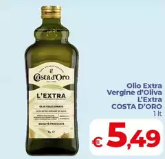 Costa d'Oro - Olio Extra Vergine D'Oliva Costa d'Oro - Olio Extra Vergine D'Oliva