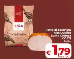 Coati - Petto Di Tacchino Alta Qualità Lenta Cottura