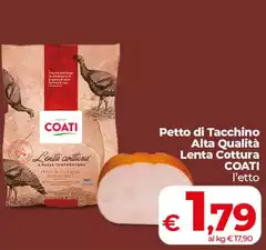 Coati - Petto Di Tacchino Alta Qualità Lenta Cottura