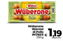 Wuber - Wüberone Würstel Di Pollo