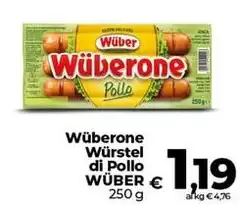 Wuber - Wüberone Würstel Di Pollo