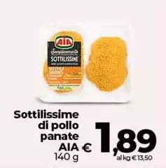 Aia - Sottilissime Di Pollo Panate