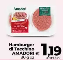 Amadori - Hamburger Di Tacchino