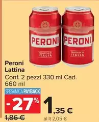Peroni - Lattina Peroni - Lattina