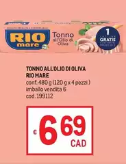 Rio Mare - Tonno All'Olio Di Oliva