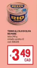 Rio Mare - Tonno All'Olio Di Oliva
