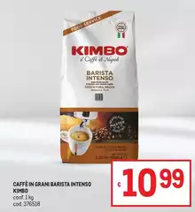 Kimbo - Caffè In Grani Barista Intenso Kimbo - Caffè In Grani Barista Intenso