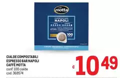 Caffè motta - Cialde Compostabili Espresso Bar Napoli Caffè motta - Cialde Compostabili Espresso Bar Napoli