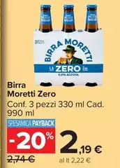Moretti - Birra Zero Moretti - Birra Zero