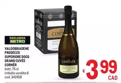 Valdo - bbiadene Prosecco Superiore DOCG Grand Cuvee