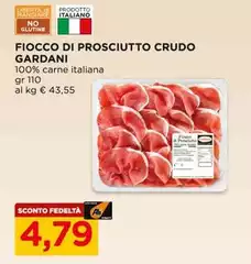 Gardani - Fiocco Di Prosciutto Crudo Gardani - Fiocco Di Prosciutto Crudo