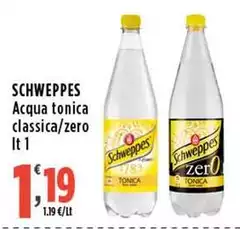 Schweppes - Acqua Tonica Classica Schweppes - Acqua Tonica Classica
