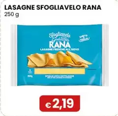Rana - Lasagne Sfogliavelo 250 G Rana - Lasagne Sfogliavelo 250 G