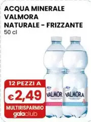 Valmora - Acqua Minerale Naturale-Frizzante 50 Cl Valmora - Acqua Minerale Naturale-Frizzante 50 Cl