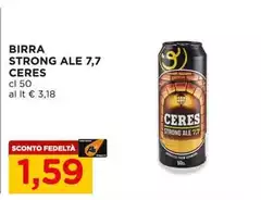 Ceres - Birra Strong Ale 7,7