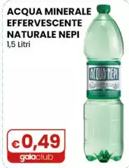 Acqua Di Nepi - Acqua Minerale Effervescente Naturale 1,5 Litri Acqua Di Nepi - Acqua Minerale Effervescente Naturale 1,5 Litri