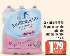 San Benedetto - Acqua Minerale Naturale Oligominerale San Benedetto - Acqua Minerale Naturale Oligominerale