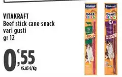 Vitakraft - Beef Stick Cane Snack Vitakraft - Beef Stick Cane Snack
