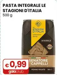Le Stagioni D'italia - Pasta Integrale 500 G Le Stagioni D'italia - Pasta Integrale 500 G