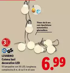 Livarno Home - Catena Luci Decorative Led Livarno Home - Catena Luci Decorative Led