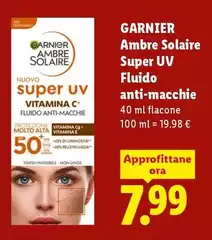 Garnier - Ambre Solaire Super UV Fluido Anti-Macchie Garnier - Ambre Solaire Super UV Fluido Anti-Macchie