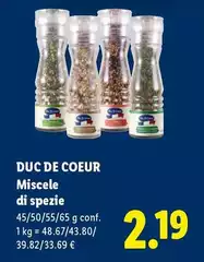 Duc De Coeur - Miscele Di Spezie Duc De Coeur - Miscele Di Spezie