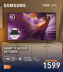 Samsung - Smart Tv 4k Oled QE77S85FA