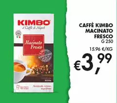 Kimbo - Caffè Macinato Fresco Kimbo - Caffè Macinato Fresco