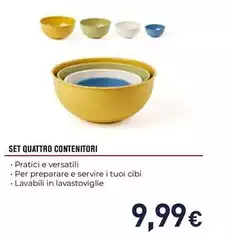 Guzzini - Set Quattro Contenitori