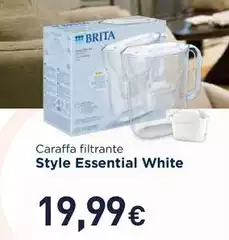 Brita - Caraffa Filtrante Style Essential White
