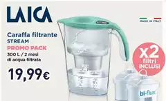 Laica - Caraffa Filtrante Stream