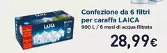 Laica - Confezione Da 6 Filtri Per Caraffa