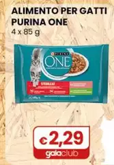 Purina - Alimento Per Gatti One 4 X 85 G Purina - Alimento Per Gatti One 4 X 85 G