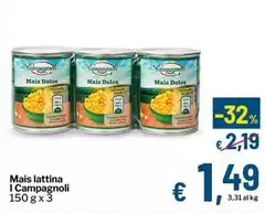I campagnoli - Mais Lattina I campagnoli - Mais Lattina