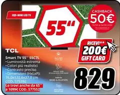 TCL - Smart Tv 55" 55C7L