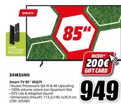 Samsung - Smart Tv 85" 85Q7F